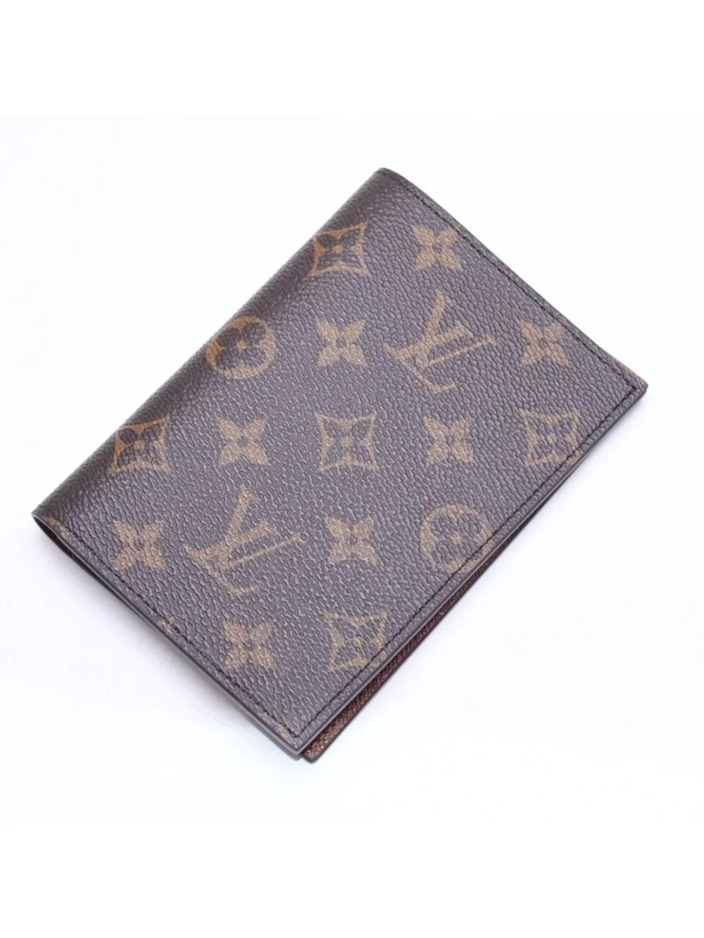 Louis Vuitton Passport Case Couverture NM Monogram Canvas Brown Pass